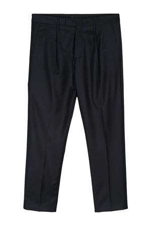 Navy blue virgin wool Ford trousers LOW BRAND | L1PFW24256806E044